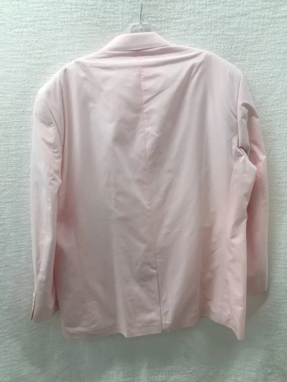 Croft & Barrow Blazer Mens 44R Pink Cotton Sport Coat Jacket